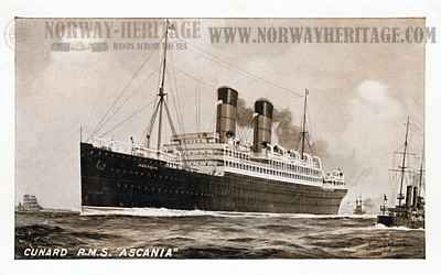 Ascania (1), Cunard Line steamship
