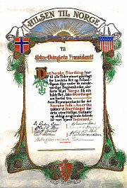 Hilsen til Norge 1905