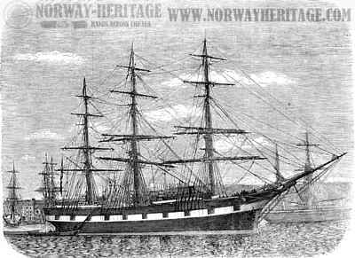 Superior (ex Augustus), Norwegian emigrant ship