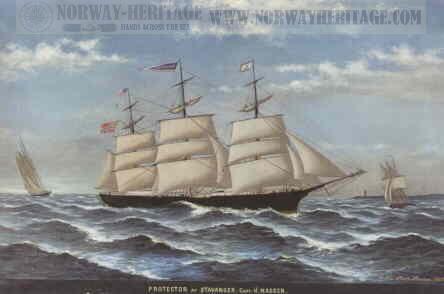 Norwegian emigrant ship Protector
