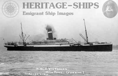 Victorian - Allan steamship