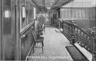 The Entrance Hall, Allan Line steamship