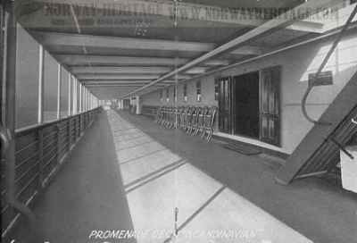 The Promenade Deck, Allan Line steamship