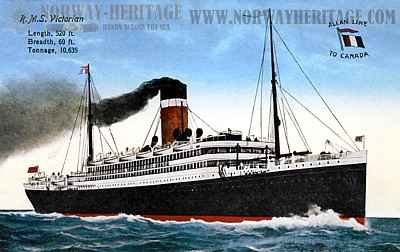 Victorian, Allan Line steamship