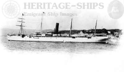 Les Alpes - ex. American Line steamship British Princess