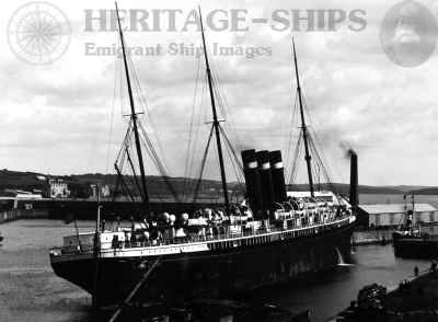 Paris, American Line steamship - at Milford Haven