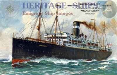 Manchuria - American Line steamship
