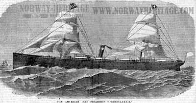 Pennsylvania, American Line steamship