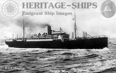 Assyria (3), Anchor Line steamship