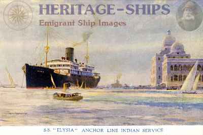 Elysia (2), Anchor Line steamship