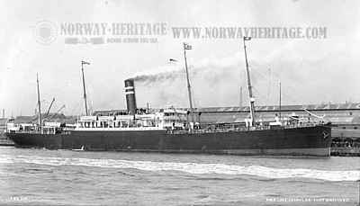 Picture of the Beaver Line steamship Lake Champlain