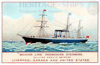 Beaver Line steamship Lake Ontario