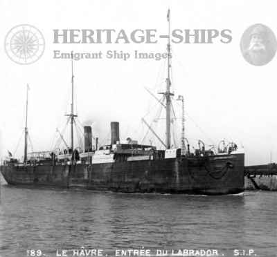 Labrador, French Line steamship - at Le Havre