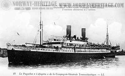 Lafayette (2), French Line steamship
