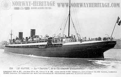 La Tourained, French Line steamship