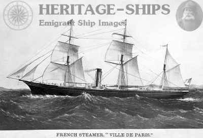 Ville de Paris - French Line steamship