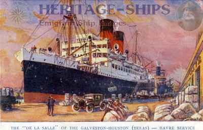De la Salle - French Line steamship