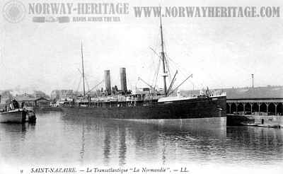 La Normandie, French Line steamship