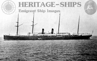 La Bretagne, French Line steamship - pre 1895