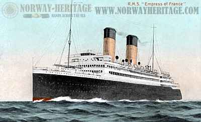 Empress of France (1), Canadian Pacific Line steamship