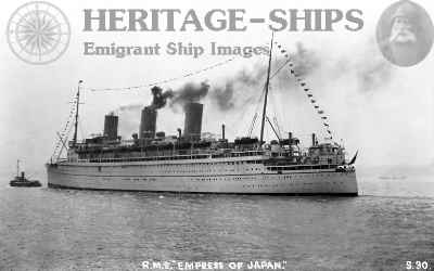 Empress of Japan (2), Canadian Pacific Line steamship