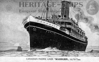 Marburn, Canadian Pacific Line steamship