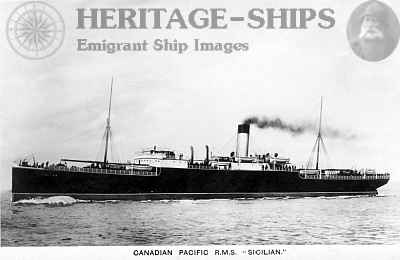 Sicilian - Canadian Pacific Line steamship