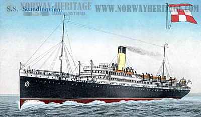 The S/S Scandinavian in Canadian Pacific Line colors