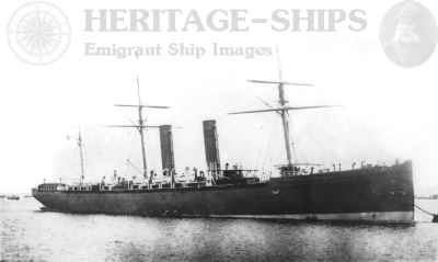 Cunard line steamship Servia