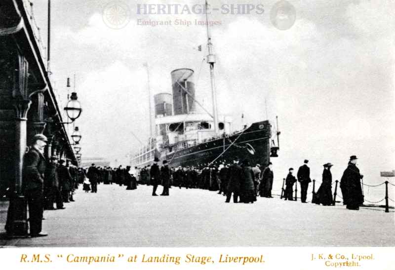 Campania - at the landing stage Liverpool