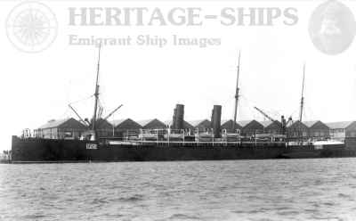 Aurania (1), Cunard Line steamship as Boer War transport