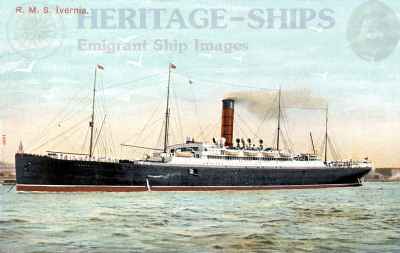 Ivernia, Cunard Line steamship