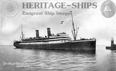 Royal George - Cunard Line steamship