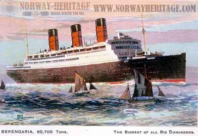 Cunard Line steamship Berengaria