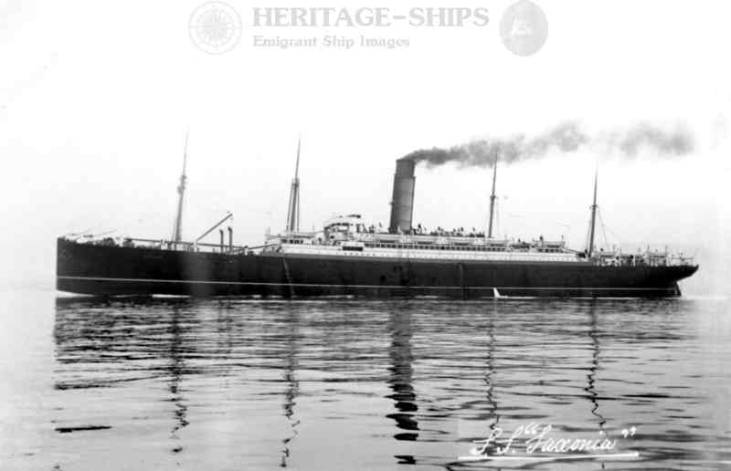 Saxonia (1), Cunard Line steamship