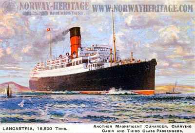 Lancastria, ex Tyrrhenia, Cunard Line