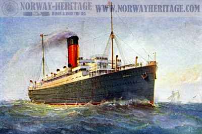 S/S Andania (2), Cunard Line