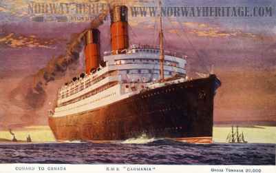 Carmania, Cunard Line steamship