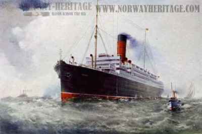 S/S Laconia (2), Cunard Line