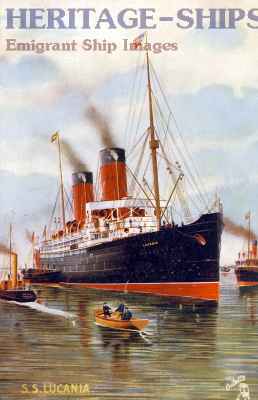 Lucania, Cunard Line steamship