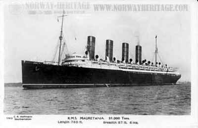 Mauretania, Cunard Line steamship