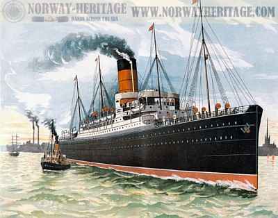 CIvernia and Saxonia, Cunard Line steamships