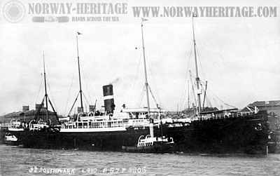 Southwark, Dominion Line steamship