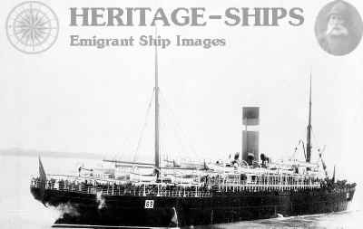 Canada - Dominion Line steamship as Boer War transport no. 69