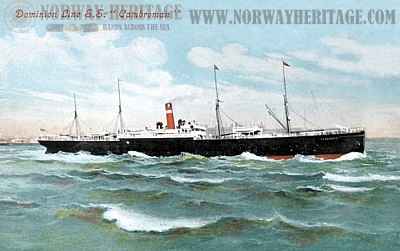 Cambroman, Dominion Line steamship