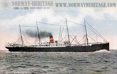 Kensington, Dominion Line steamship