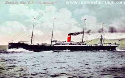 Southwark, Dominion Line steamship