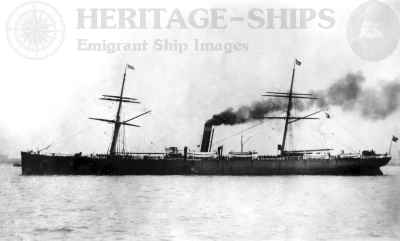 Wisconsin, Guion Line steamship