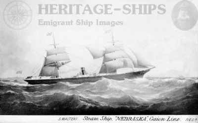 Nebraska - Guion Line steamship