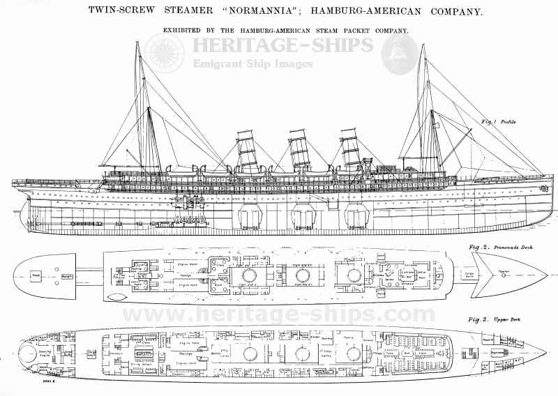 Meteor, Hamburg America Line steamship - at Algiers